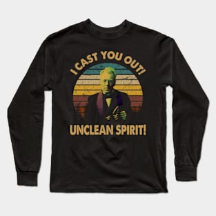 Silent Scream The Exorcists Fanatic Vintage Fashion Long Sleeve T-Shirt